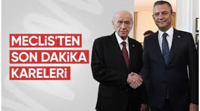 CHP Genel Başkanı Özgür Özel, MHP Genel Başkanı Devlet Bahçeli'yi TBMM'de ziyaret etti 