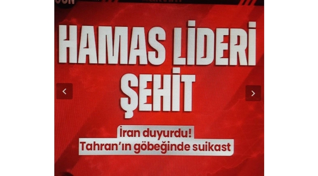 Son dakika: Haniye suikastının detayları ortaya çıkmaya başladı! Hamaney'den intikam açıklaması 