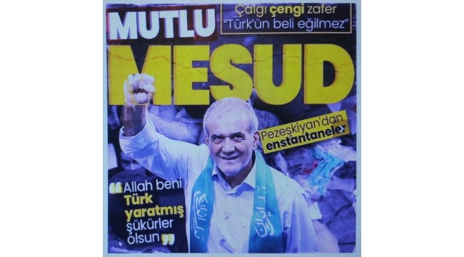 Türk aday fark attı! Pezeşkiyan, İran seçimlerine damga vurdu: Destekçileri sokağa döküldü