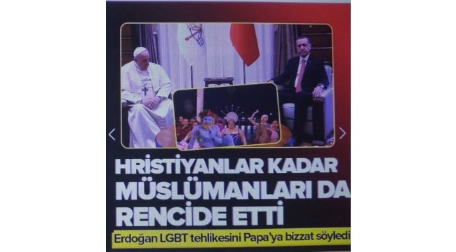 Cumhurbaşkanı Erdoğan, Papa Fransuva ile telefonda görüştü! Olimpiyat açılışı tepkisi: Hoşgörü altında insanlık onuru ayaklar altına alındı