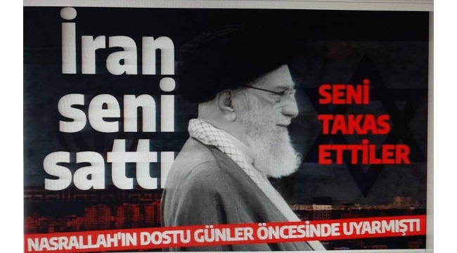 İran seni sattı! Nasrallah'ın en yakın dostu günler öncesinden uyarmıştı: Dünyayı sarsacak o açıklama