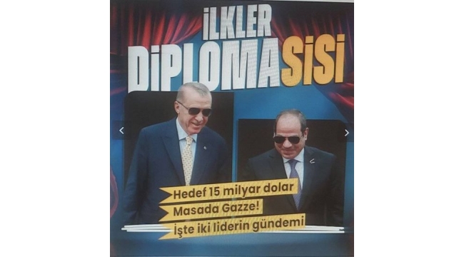 Mısır Cumhurbaşkanı Sisi bugün Türkiye'ye geliyor! Başkan Erdoğan'la kritik görüşme