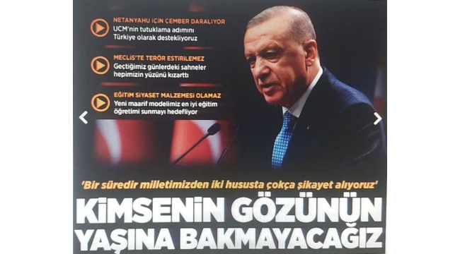 Başkan Erdoğan Kabine'nin ardından konuştu: Kamuda denetim genişliyor