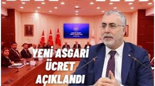 2025 asgari ücret 22 bin 104 TL olarak açıklandı! Başkan Erdoğan paylaştı: "Ülkemize ve milletimize hayırlı olsun"