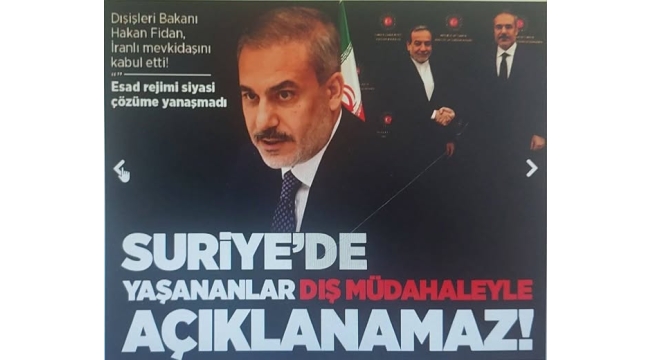 Son dakika! Dışişleri Bakanı Hakan Fidan: Türkiye-İran teröre karşı bir