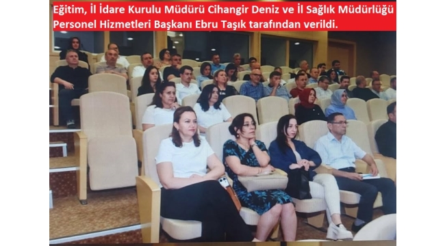 Manisa'da Devlet Memurları Kanunu'nun Disiplin ve yargılama süreçleri eğitimi verildi