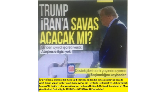 Trump ulusal güvenlik ekibini acil toplantıya çağırdı: ABD kuvvetlerini bölgeye gönderiyor